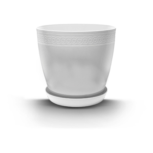 [B182-5/8] Vazo Rrumbullake Lale Nr.5 E Bardhe 