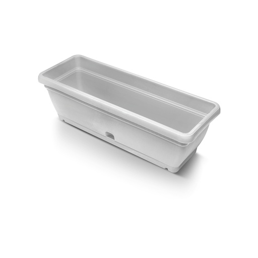 [B137/1] Vazo Drejtkendeshe 50 Cm 9.5L E Bardhe