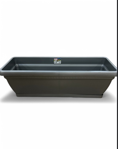 [B137/5] Vazo Drejtkendeshe 50 Cm 9.5L Gri