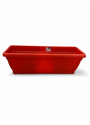 [B137/8] Vazo Drejtkendeshe 50 Cm 9.5L E Kuqe