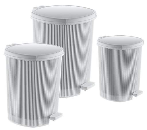 [CZ005] Kosh Mbeturinash Me Vija Set*3 Imp 