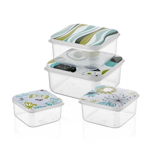 [F012] Taper I Dekoruar Per Femije Set*4 