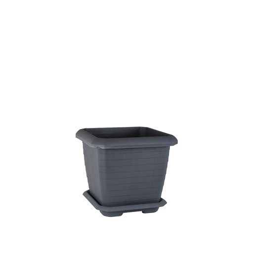 [20-HKS311102-200100] VAZO KATRORE GRI   37X37X33.5 CM IMP