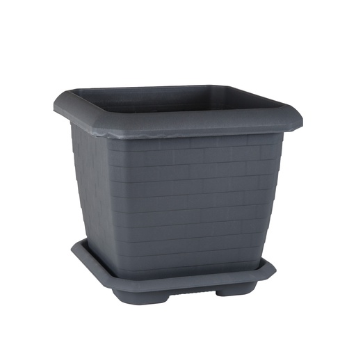 [20-HKS511102-200100] VAZO KATRORE GRI  53.4X53.4X47 CM IMP