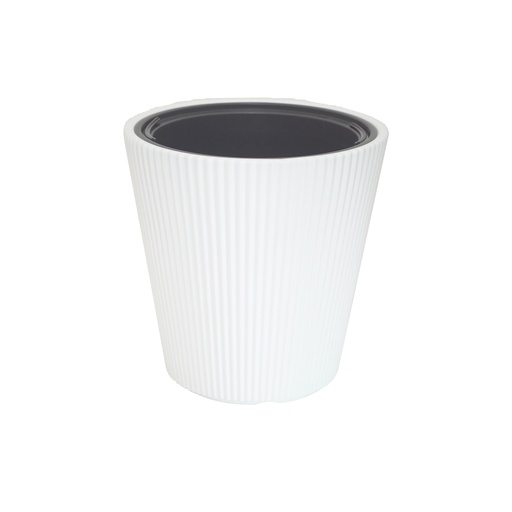 [40-LNS307201] VAZO KONIKE E BARDHE 36.5x39 CM IMP