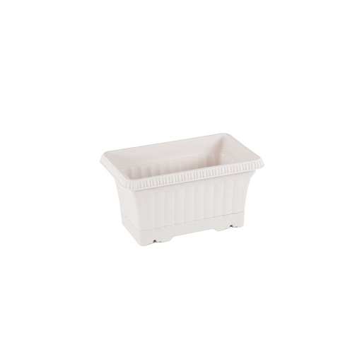 [20-OB0101204-200100] VAZO DREJTKENDORE E BARDHE 19X17X14.5 CM IMP