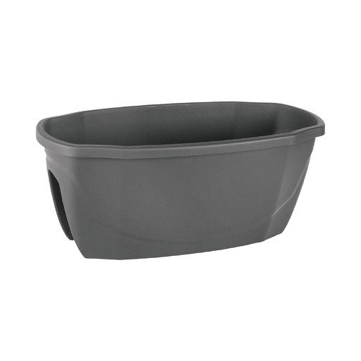 [20-ZS0211102-200100] VAZO DREJTKENDORE PER BALLKON GRI 58X29X24 CM IMP