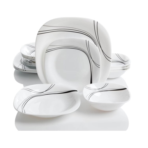 [CH2-KE1939] Set Pjatash Arkopal Katror Me 24 Pjese Imp