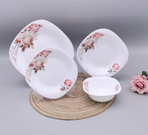 [CH2-KE1942] Set Pjatash Arkopal Katror Me 24 Pjese Imp
