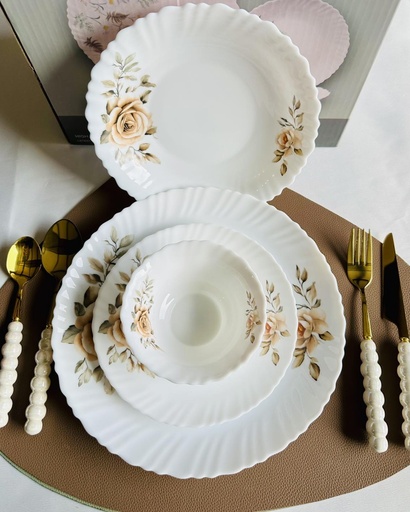 [CH2-KE1946] Set Pjatash Arkopal Rrethor Me 24 Pjese Imp