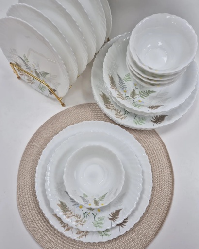 [CH2-KE1947] Set Pjatash Arkopal Rrethor Me 24 Pjese Imp