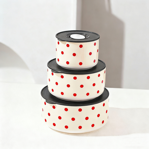 [CH2-KE2661] Tas Porcelani Set*3 Me Pika Imp